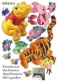 Zuolanyoulan Winnie the Pooh Muster Wandsticker Kinder Schlafzimmer Wandtattoos Wohnzimmer Dekorativen Entfernbare Wandaufkleber Raum Dekor Wall Sticker - 2