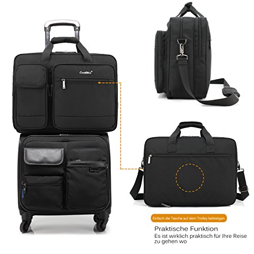 CoolBELL 17 3 Zoll Laptop Aktentasche sch  tzend Messenger Bag Nylon Schultertasche Multifunktional Henkeltasche Laptop   Ultrabook   Tablet   Macbook