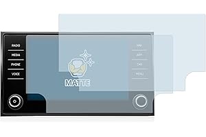 brotect 2-Pack Screen Protector Anti-Glare for Skoda Karoq Amunds Sportline 2021 Infotainment System Screen Protector Matte, Anti-Fingerprint