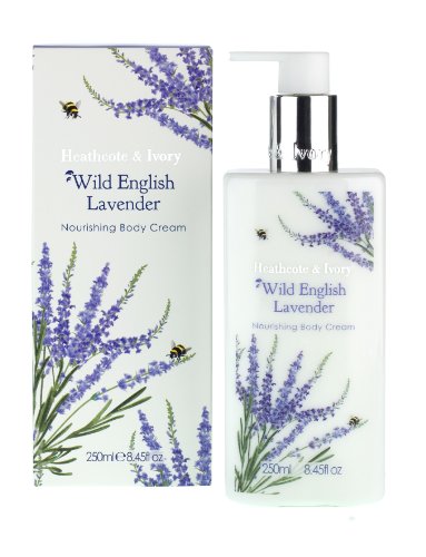 Heathcote & Ivory Florals Wild English Lavender Nourishing Body Cream 250ml
