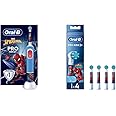 Oral-B Vitality PRO Kids - Spider-Man + Oral-B Spider-Man 4pk