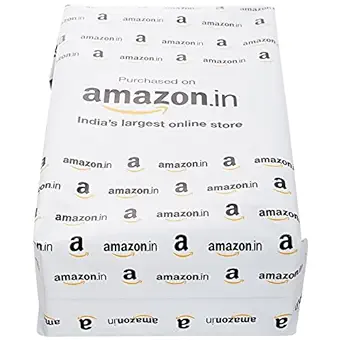 Compatible for AMAZON Packing from DISPATCHWALA (12x14 Inches) Pack of 200 Pieces with POD - Secure Tamper Proof Courier Bags/Envelopes/Pouches/Covers/Mailing Bags (53 Microns)