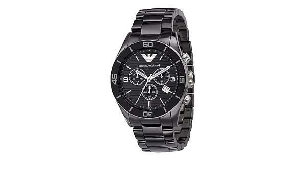 Buy Emporio Armani Analog Black Dial Men's Watch - AR1421 at Amazon.in
