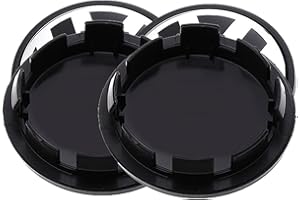 MOPQMKT 4 Pièces Cache Moyeu 65mm,Auto Cache Moyeux,Cache Moyeu Centre de Roue,Enjoliveur de Voiture,Bouchon de Jante,Plastique ABS Cache-Moyeu,Accessoires de Voiture avec la Plupart des Voitures