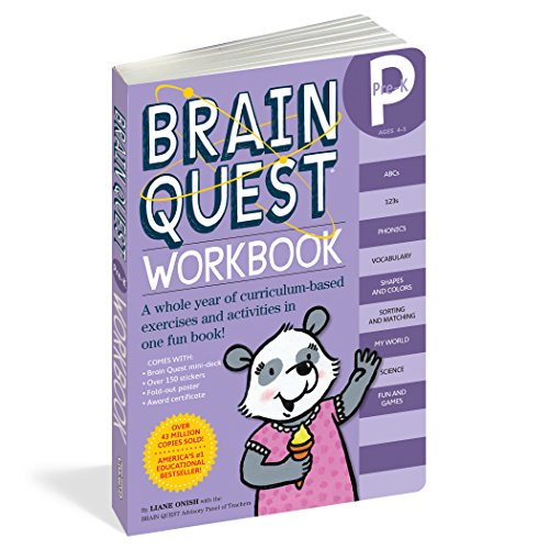 Preisvergleich Produktbild Brain Quest Workbook: Pre-K [With Stickers]