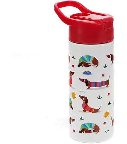 Borraccia Con Tappo A Pressione 700ml Sausage Dog | Rex London