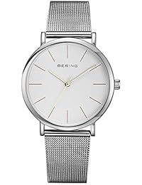 Bering – 13436 – 001 Classic Reloj de pulsera analógico unisex de cuarzo y acero inoxidable