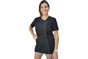 Petersabitidalavoro Camici da Lavoro Donna,Casacca Estetista,PARRUCCHIERA,CUOCA,Alimentari,maestra Asilo