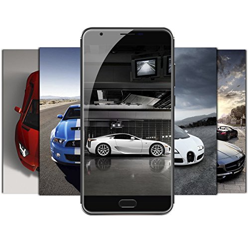 THL Knight 1 Smartphone, 5.5 Pollici FHD IPS Display Android 7.0 4G Telefono Cellulare, MT6750T Octa-Core 1.5GHz, 3GB RAM + 32GB ROM, 13.0MP Doppia Telecamera Posteriore / 8.0MP, Dual Sim 3100mAh Batteria WiFi Hotkont GPS OTG Cellulare -Nero