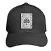 Produktbild ewtretr Ace of Spades Card Vintage Adult Snapback Hat Sandwich Peaked Trucker Cap Baseball Cap Black Adjustable Unisex Suitable for All Seasons