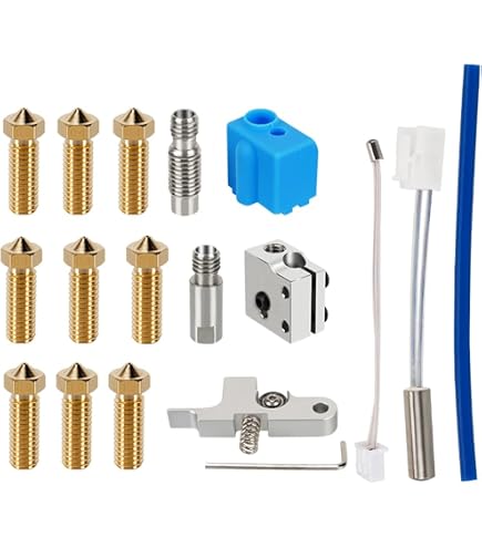 YINETTECH 2 Capteurs Température Thermistance Haute Température XH2.54 - Compatible Artillery Sidewinder X1 Genius