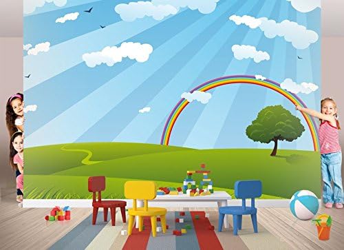 No. 8TG-623 Photo Wallpaper Rainbow Giant Wall Poster Wall Mural Stickers for Children