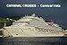 Produktbild Kühlschrankmagnet - Kreuzfahrtschiff - CARNIVAL VISTA - CARNIVAL CRUISE LINE 9cm x 6cm Jumbo