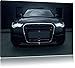 Produktbild Schwarzer böser Audi, Bild auf Leinwand, XXL riesige Bilder fertig gerahmt mit Keilrahmen, Kunstdruck auf Wandbild mit Rahmen, günstiger als Gemälde oder Ölbild, kein Poster oder Plakat, Format:120x80 cm