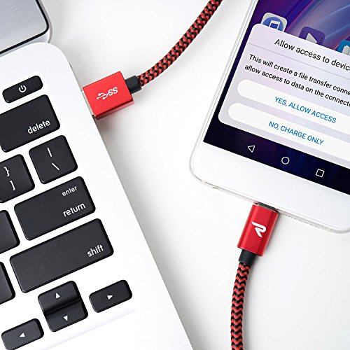 C ble USB Type C USB 3 0 Rampow - Charge Synchro Ultime Rapide - C ble USB C Nylon Tress en Fibre - Connecteur Ultra R sistant en Aluminium pour Samsung Galaxy S8 S8 S9 S9 A3 2017 A5 2017 Note 8 Huawei P20 P20 Lite P10 Oneplus 6 5 5T Asus Zenfone 3 5 Honor 8 9 10 LG G6 Nexus 5X Nokia Sony Xperia HTC Macbook Pro ChromeBook Pixel et D autres Dispositifs qui Supportent USB C - 1M Rouge reviews C ble USB Type C USB 3 0 Rampow - Charge Synchro Ultime Rapide - C ble USB C Nylon Tress en Fibre - Connecteur Ultra R sistant en Aluminium pour Samsung Galaxy S8 S8 S9 S9 A3 2017 A5 2017 Note 8 Huawei P20 P20 Lite P10 Oneplus 6 5 5T Asus Zenfone 3 5 Honor 8 9 10 LG G6 Nexus 5X Nokia Sony Xperia HTC Macbook Pro ChromeBook Pixel et D autres Dispositifs qui Supportent USB C - 1M Rouge