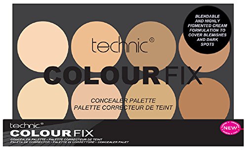 Technic Colour Fix 8 Colours Concealer Palette - Light