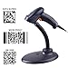 Produktbild sumeber QR Barcode Scanner Wired Handheld 1D 2D USB CCD Automatische Barcode Reader für mobile Zahlung Computer Bildschirm Scan OY20 with Stand