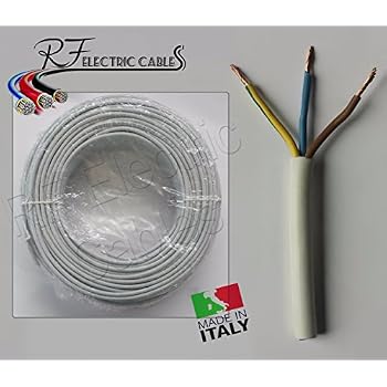 Cavo Foror Cavo Elettrico FROR 5G1,5mm² 10m - Pentapolare Flessibile Antifiamma Per Esterni Cavo Antifiamma Esterni - 10