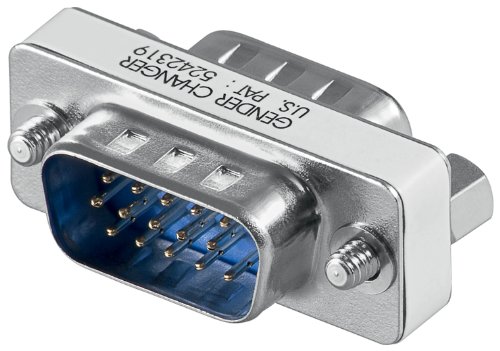 Wentronic Gender Changer D-SUB (15polig, HD Stecker)