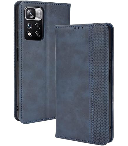 Custodia Flip Per Xiaomi Redmi Note 11 PRO+ / Note 11 PRO Plus - Cover A Libro In Pelle PU/TPU Con Supporto, Chiusura Magnetica, Portafoglio E Card Slot, Bianca - 2