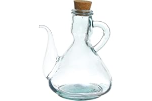 Excelsa - Aceitera/vinagrera de 0,5 litros de Cristal de Colores