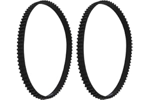 ‎ECSING ECSiNG Motorroller Ölpumpe Antriebsriemen 240-3m-6 80 Zähne Gummi Ersatz Synchronriemen Schwarz Kompatibel mit Piaggio usw. 50ccm