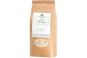 ‎CHIEMGAUKORN Chiemgaukorn Bio Weizengrieß Vollkorn 1 kg