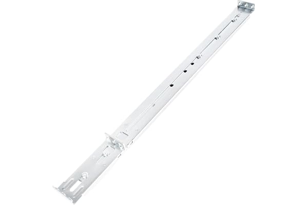 SilverStone SST-RMS06-22 - Kit de rails de glissement à roulement à billes sans outil pour RM201 et RM400, support de 430 mm de large, pesant jusqu'à 45 kg