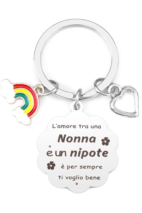 Targa Acrilica Per Nonna - Regalo Compleanno, Natale O Festa Dei Nonni, 10x10cm, Con Messaggio Affettuoso - Foto 2