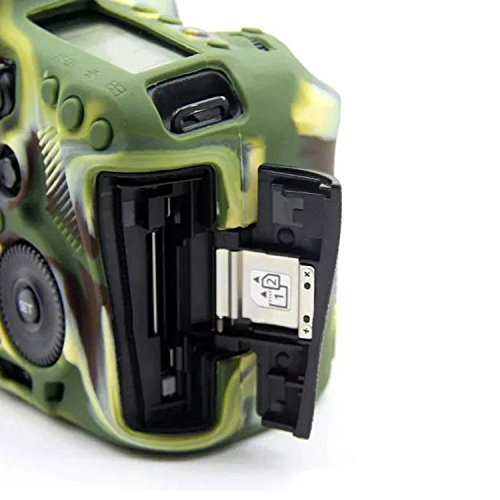 Crisant Case Cover For Canon EOS 5D Mark III Appareil Photo Num  rique Souple gel de TPU silicone Housse Protection coque   tui Pour Canon EOS 5D Mark III  Camouflage 