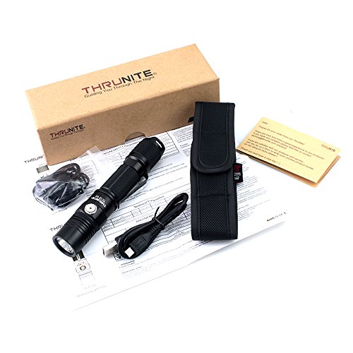 ThruNite TC12 V2 Max 1100 Lumen CREE XP-L Wiederaufladbare LED Taschenlampe (TC12 V2 Kaltweiß) - 6