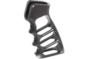 AIRSOFT SHOOTER SHOP Airsoft Softair 5KU CNC Skeletonized Pistolen-Griff für WA M4 M16 GBB Schwarz