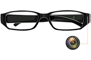 Kaleser Spy Hidden Camera Glasses HD 1080P Portable Hidden Camera Glasses Video Recorder for Indoor/Outdoor