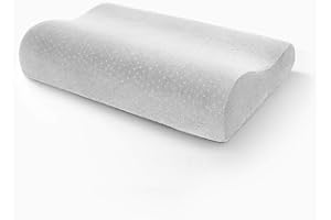 YLXD Power of Nature Höhenverstellbares Memory Foam Kopfkissen, Orthopädisches HWS Nackenstützkissen,Schlafkissen aus viscoelastischem Gelschaum,Ergonomisches Nackenkissen für HWS