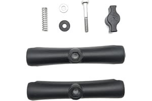 UNGROL JUNESUN 15CM Longueur Alliage D'aluminium Double Socket Bras pour RAM avec 1 Pouce Base Bille Mont Moto Caméra Extension Bras