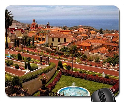 Preisvergleich Produktbild Urlaub in Teneriffa Mauspad, Mousepad (Häuser Maus Pad)