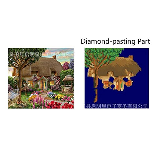 Fastar Beautiful 5D DIY handgefertigt Vivid Katze Design Diamant Rund Stickerei Gemälde Strass Kreuzstich Set Mosaik Home Raum Dekoration Best Geschenk 30 * 40 cm/30 x 40 cm (Full des Diamanten, der Kopf ist auf der linken.) Farbe G - 7