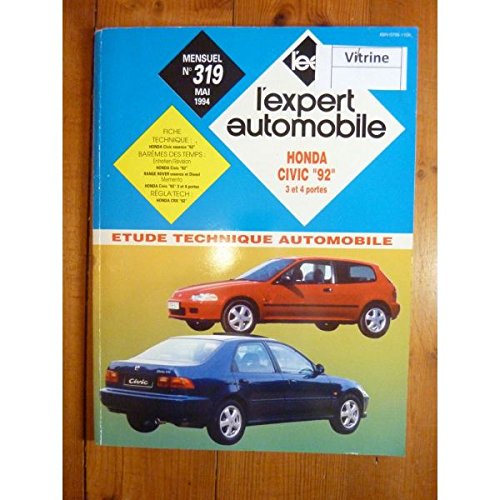 Download REVUE TECHNIQUE EXPERT AUTOMOBILE HONDA CIVIC