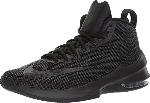 Preisvergleich Produktbild Nike Nike Air Max Infuriate Mid, Herren Basketballschuhe schwarz schwarz, schwarz - schwarz - Größe: 45