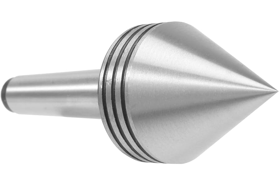 Ziiyoilh 1Pcs Lathe Milling Center MT2 High Accuracy Live Revolving Center Medium Lathe Machine Tool Accessory for CNC Cutter
