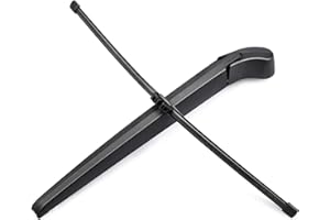 Rear Wiper Arm Blade, Replacement for BMW X5 E70 2006-2013 - ZOFFI Back Windscreen Wiper Assembly Replacement - All Season Natural Rubber Cleaning Window