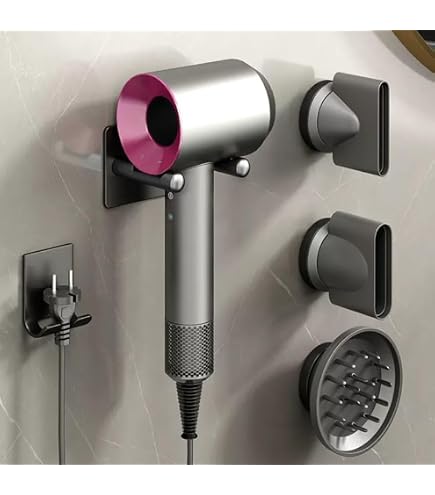 Aufbewahrungsbox Für Haartrockner Aus PU-Leder – 33,5x13,5x13 Cm, Wasserabweisend, Für Dyson HD01/HD03 U.a.