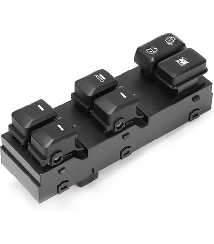 Interrupteur Lève-vitre Conducteur Gauche Pour Kia Rio III 2012-2016 - 16 Broches, Référence 93570-1W130