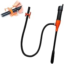 ONEVAN Accu dieselpomp met 4000 mAh accu en oplader, 40 l
