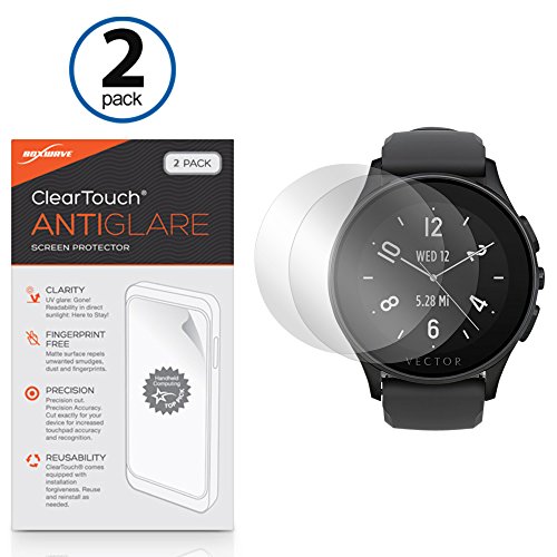 Vector Luna Displayschutzfolie, BoxWave® [ClearTouch AntiGlare (2er Pack)] Anti-Fingerprint Matt Folie Schutzfolie für Vector Luna