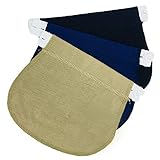 ** UNA COMBINACIÓN DE ROPA DE MATERNIDAD: Ofrecemos tres tipos de hebillas de metal, se pueden ajustar de acuerdo con su propia situación, el hermoso botón hace que su estado de ánimo sea más alegre y el bebé saludable será su belleza.