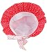 Ama-ZODE New Sweet Cute Baby Girls Children Sun Polka Dot Summer Hats Caps 4 Colors (Red)