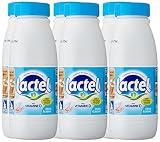 Lactel Bouteille de Lait demi Écrémé avec Vitamine D 50 cl - Pack de 6 bouteilles