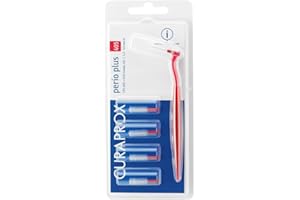 CURAPROX Curaden CPS 405 Perio Plus - Cepillo interdental con cabezales de repuesto