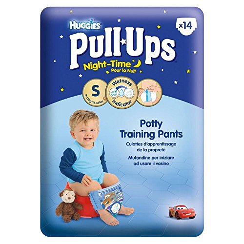 Huggies Pull-Ups Night Time Potty Training Pants for Boys Size 4 Small 8-15kg (14)